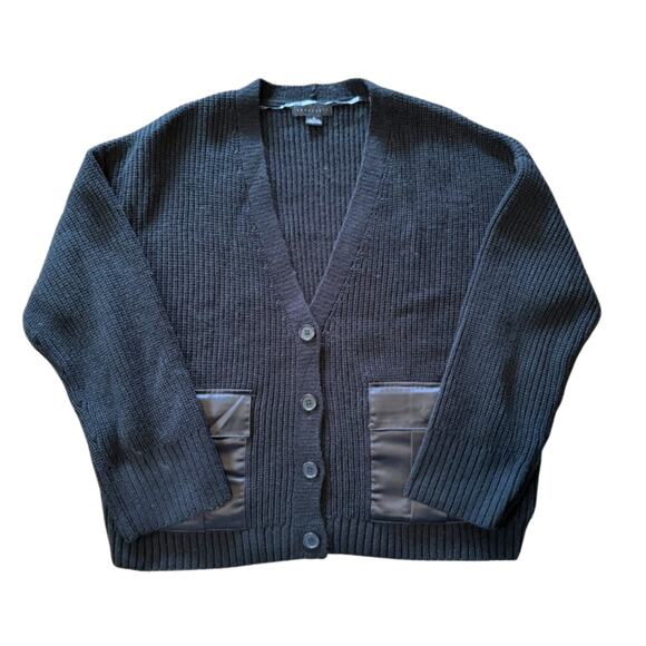 Sanctuary Trend Setter Cardigan Black XL NWOT - Picture 2 of 6